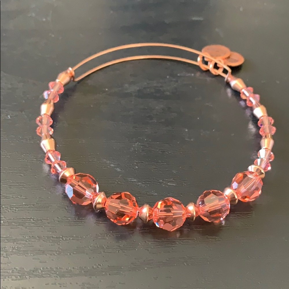 Alex and Ani Pink Crystal Bangle